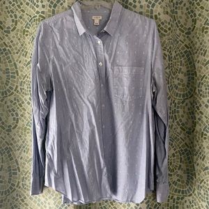 J Crew Cotton Button Down Shirt XL